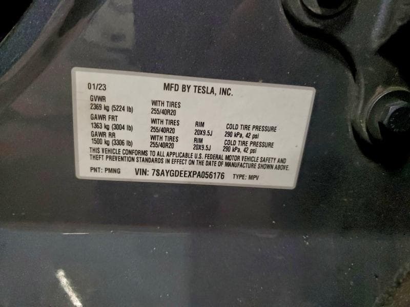 2023 TESLA MODEL Y 13