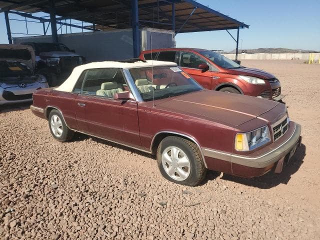 1986 DODGE 600 4