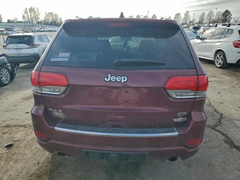 2017 JEEP GRAND CHEROKEE OVERLAND 6