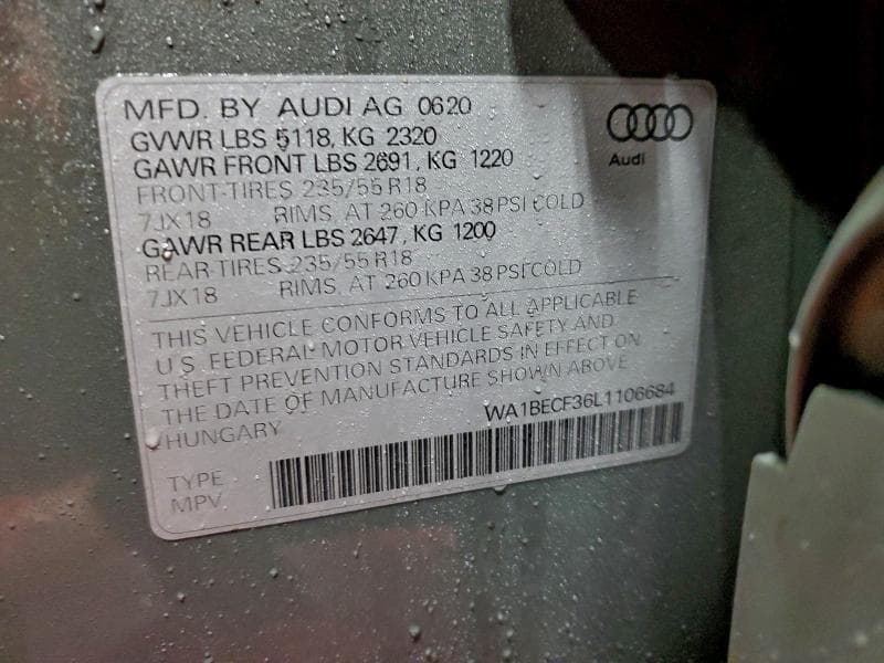 2020 AUDI Q3 PREMIUM PLUS 13