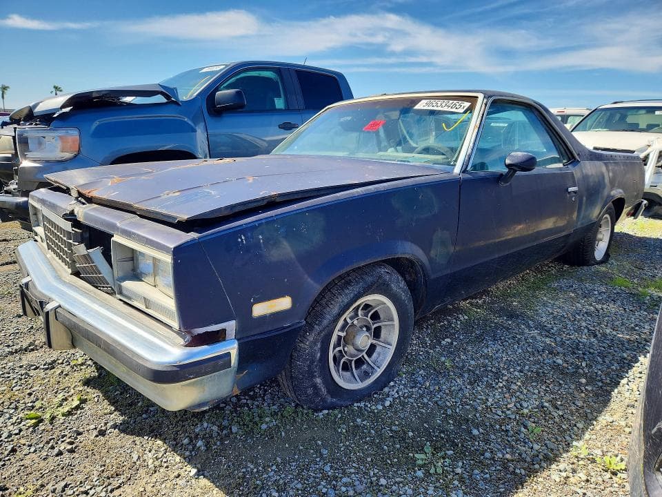 1982 CHEVROLET EL CAMINO