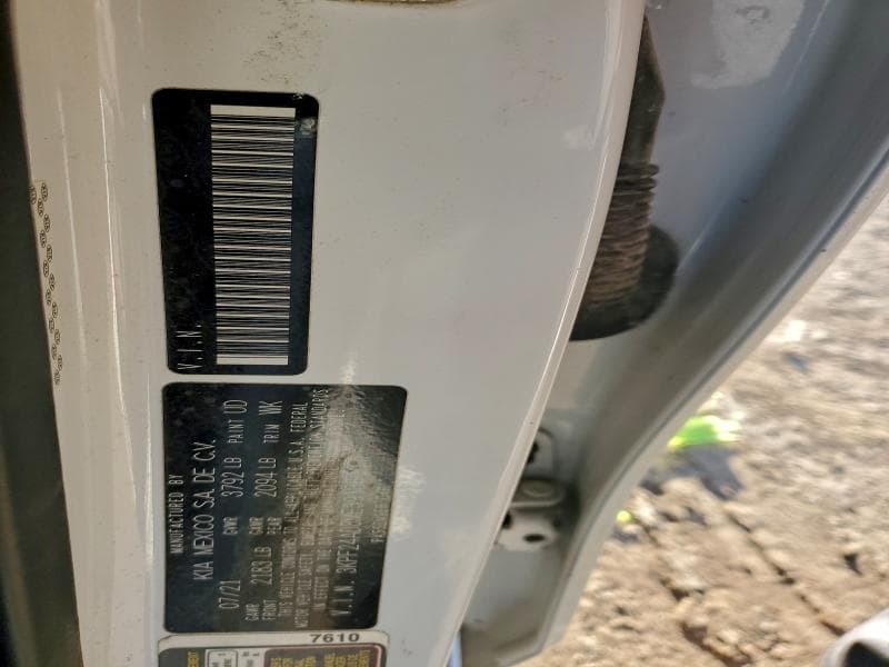 2021 KIA FORTE FE FE 12
