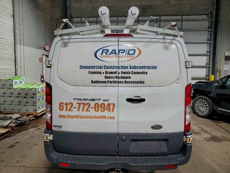 2017 FORD TRANSIT 150 UTILITY / SERVICE VAN 6