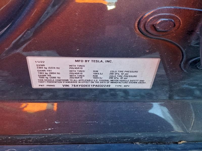 2023 TESLA MODEL Y 13