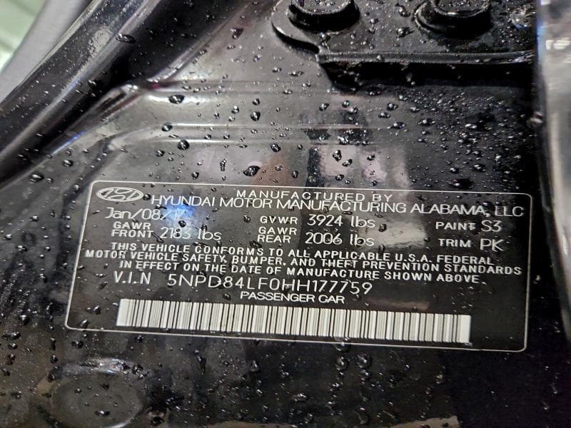 2017 HYUNDAI ELANTRA SE SE 12