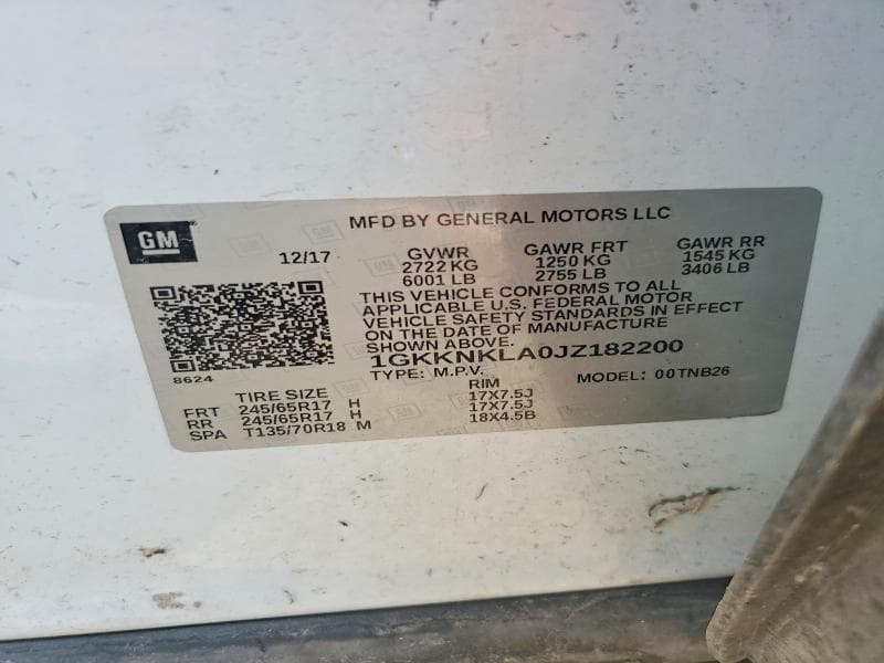 2018 GMC ACADIA SLE SLE 13