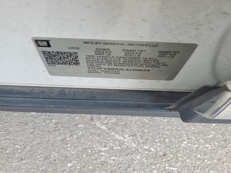 2020 CHEVROLET BOLT EV LT 12