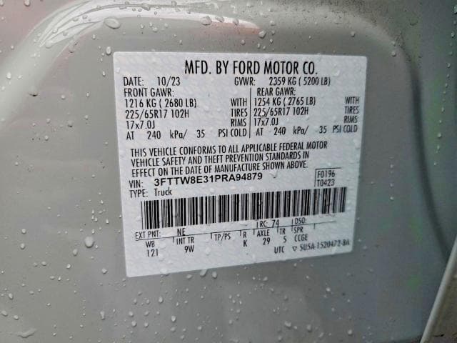 2023 FORD MAVERICK XL 10