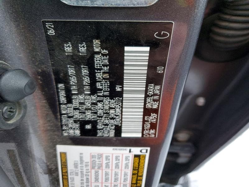 2021 TOYOTA 4RUNNER 12