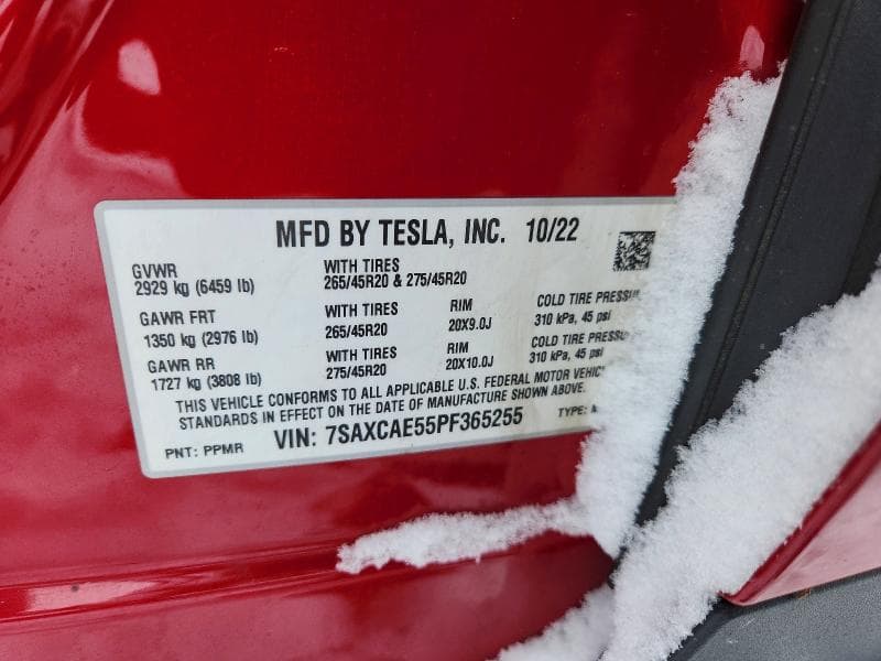 2023 TESLA MODEL X 14