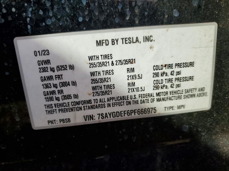 2023 TESLA MODEL Y 13