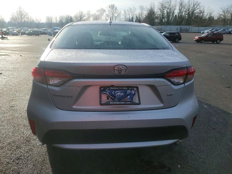 2022 TOYOTA COROLLA LE LE 6