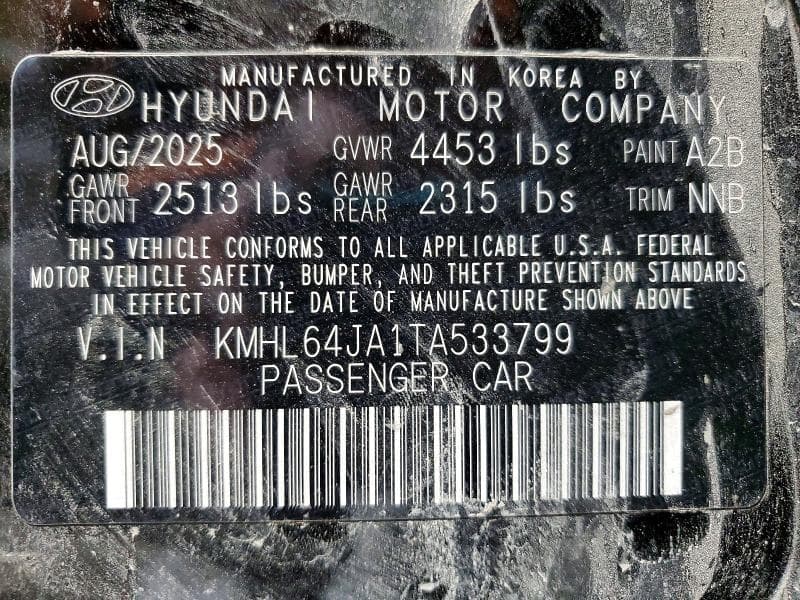 2026 HYUNDAI SONATA SEL SPORT 13