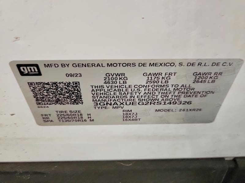 2024 CHEVROLET EQUINOX LT 13