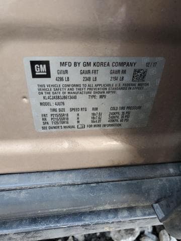 2018 BUICK ENCORE PREFERRED 13