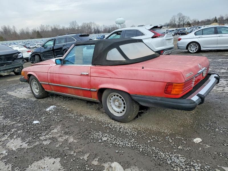 1985 MERCEDES-BENZ 380 SL SL 2