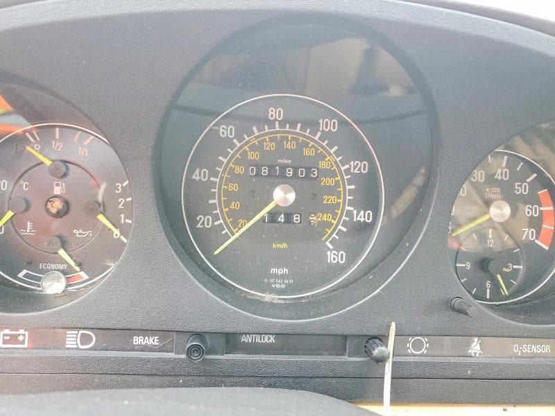 1985 MERCEDES-BENZ 380 SL SL 9