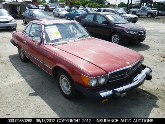 1977 MERCEDES-BENZ BENZ 450SL