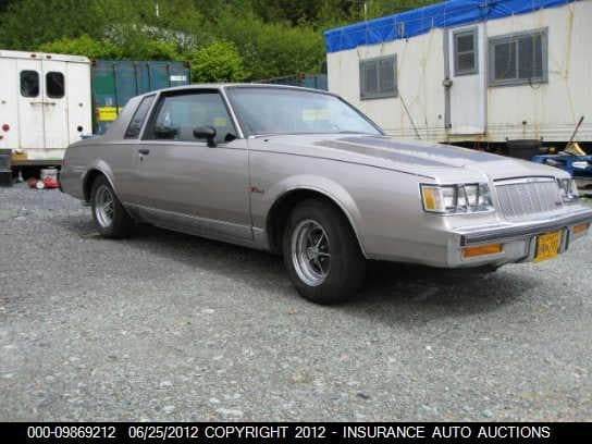 1985 BUICK REGAL T 1
