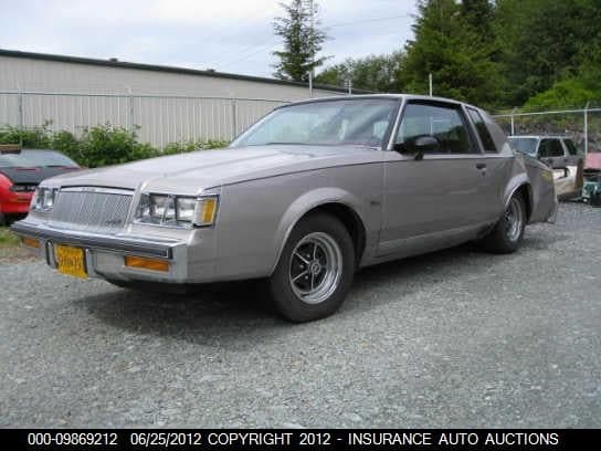 1985 BUICK REGAL T 2