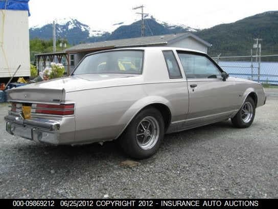 1985 BUICK REGAL T 4