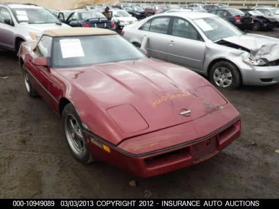 1986 CHEVROLET CORVETTE