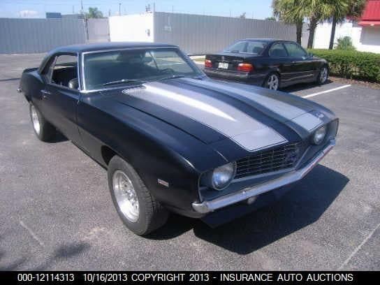 1969 CHEVROLET CAMARO 1