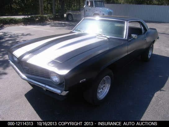 1969 CHEVROLET CAMARO 2