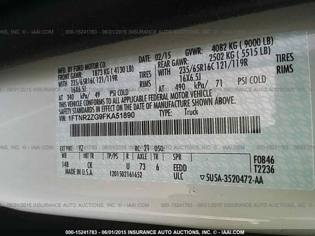2019 FORD F-550 4x4 Crew Cab Pickup 9