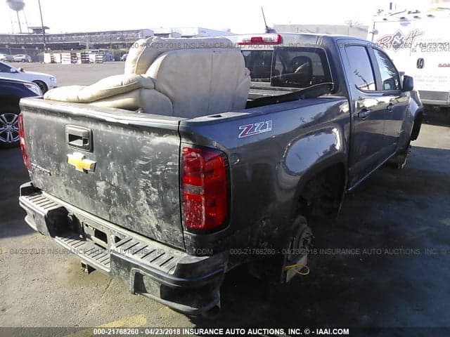 2017 CHEVROLET COLORADO Z71 4