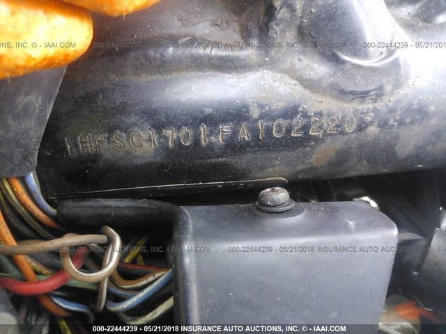 1985 HONDA VF1100 S 10
