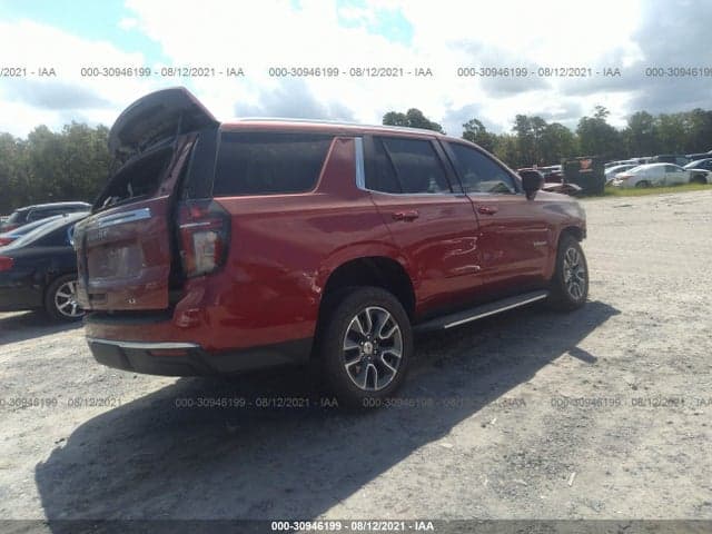 2021 CHEVROLET TAHOE 2WD LT 4