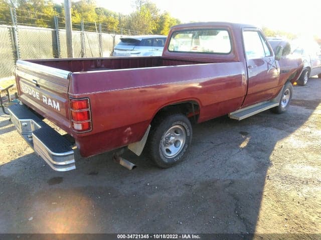 1985 DODGE D-SERIES D100/D150 4