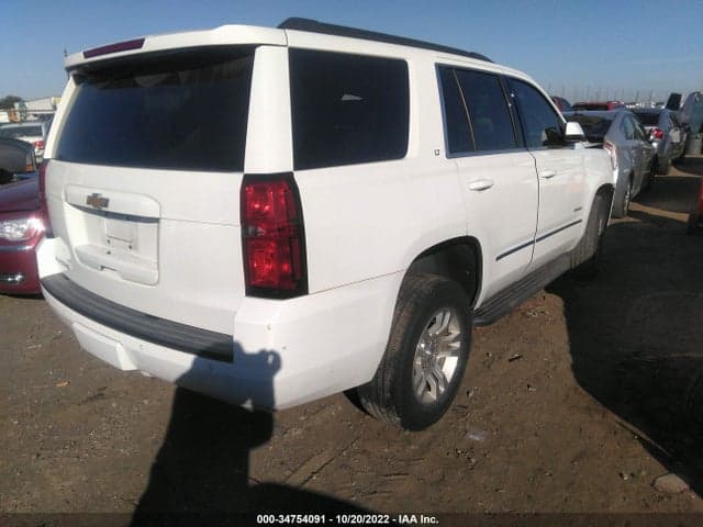 2017 CHEVROLET TAHOE LT 4