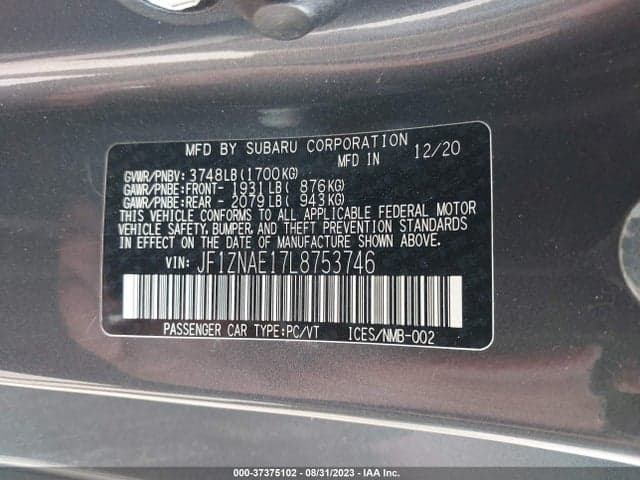 2020 TOYOTA 86 GT/HAKONE EDITION 9