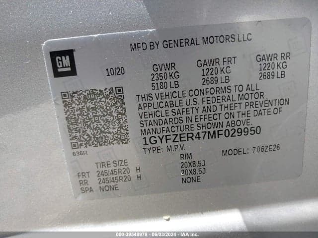 2021 CADILLAC XT4 FWD SPORT 9