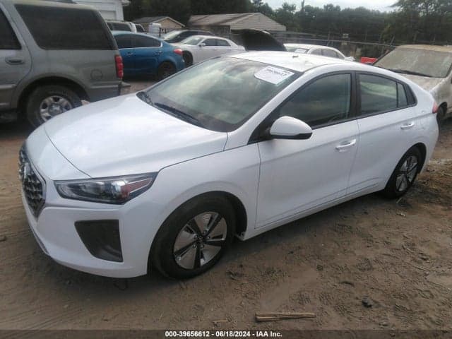 2021 HYUNDAI IONIQ HYBRID BLUE 2