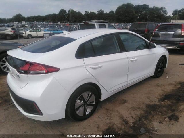 2021 HYUNDAI IONIQ HYBRID BLUE 4