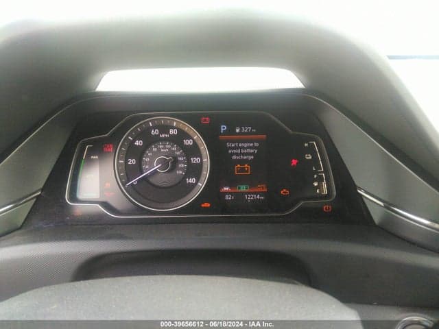 2021 HYUNDAI IONIQ HYBRID BLUE 7