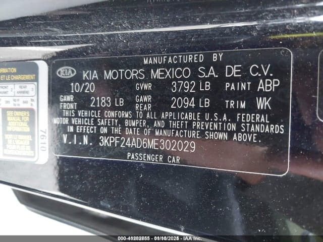 2021 KIA FORTE LXS 9