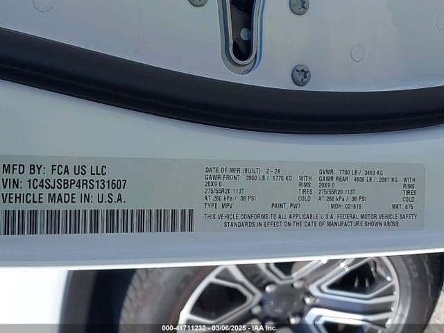 2024 JEEP WAGONEER L SERIES II 4X4 9