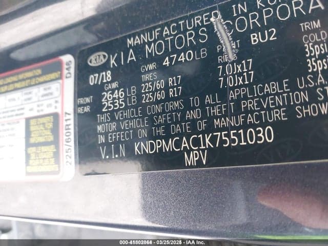 2019 KIA SPORTAGE LX 9