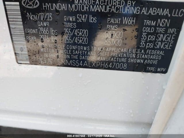 2023 HYUNDAI SANTA FE CALLIGRAPHY 9