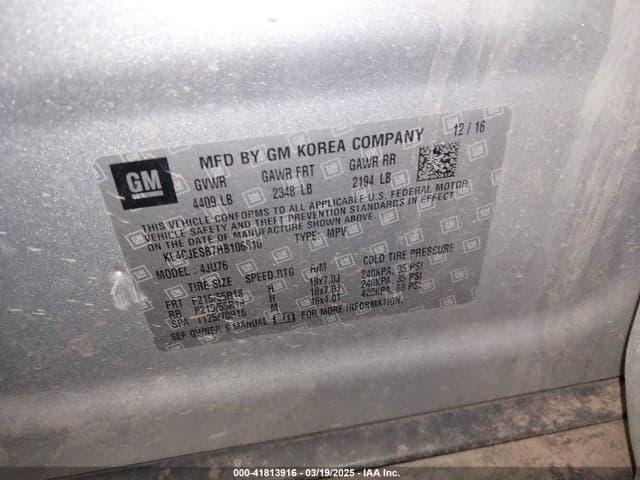 2017 BUICK ENCORE PREFERRED 9