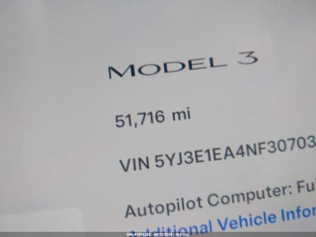 2022 TESLA MODEL 3 REAR-WHEEL DRIVE 15