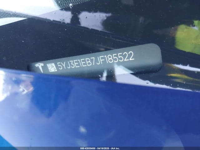 2018 TESLA MODEL 3 LONG RANGE/PERFORMANCE 9