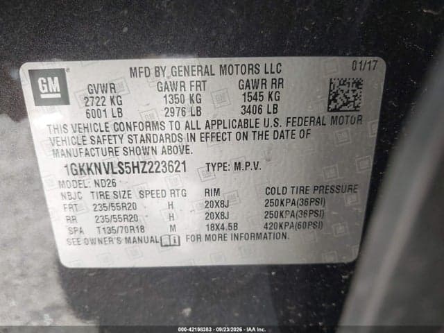 2017 GMC ACADIA SLT-1 9
