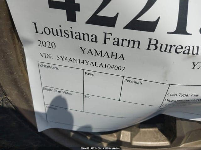 2020 YAMAHA YXF850 ES 10