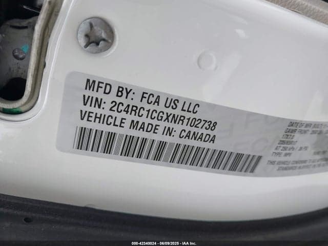 2022 CHRYSLER VOYAGER LX 9