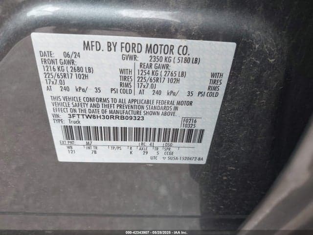 2024 FORD MAVERICK XLT 9